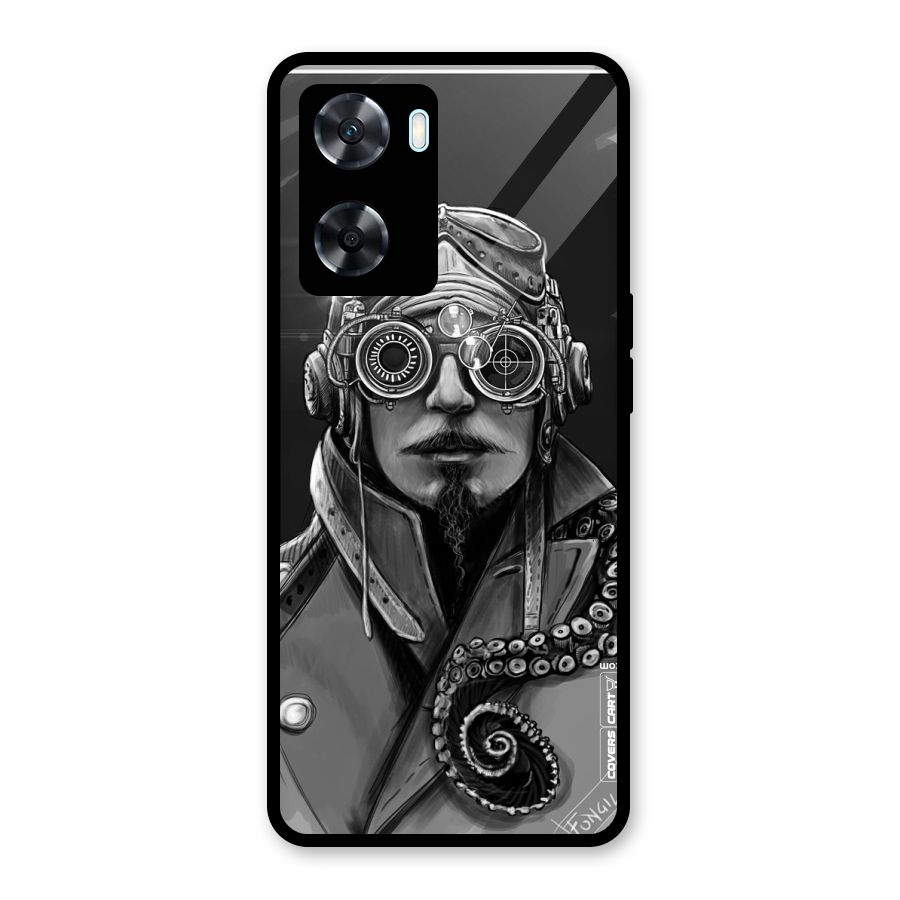 Ismaele Artwork Glass Back Case for Oppo A77