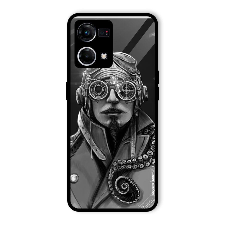 Ismaele Artwork Glass Back Case for Oppo F21 Pro 4G