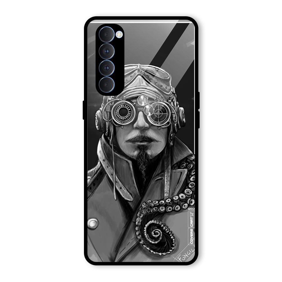 Ismaele Artwork Glass Back Case for Oppo Reno4 Pro