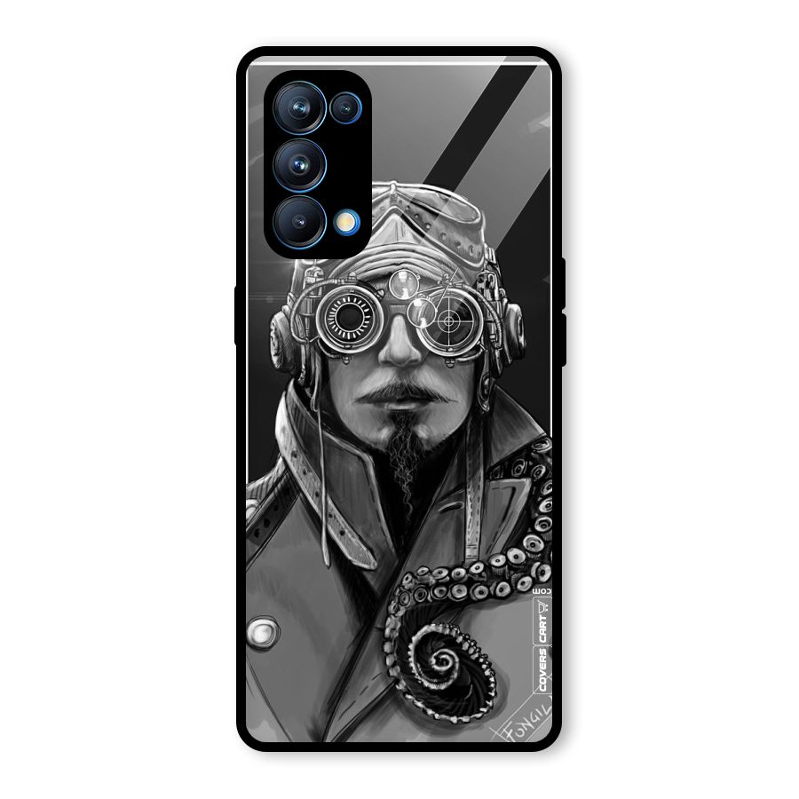Ismaele Artwork Glass Back Case for Oppo Reno5 Pro 5G