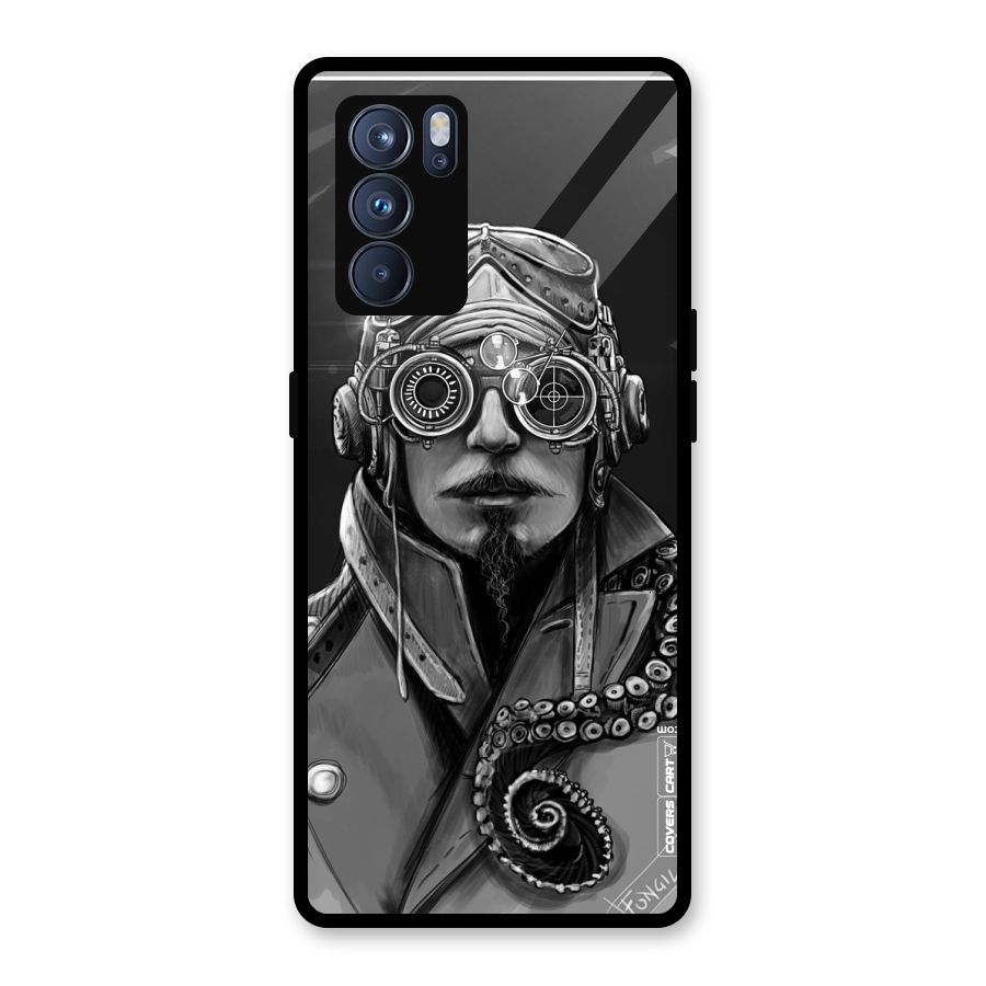 Ismaele Artwork Glass Back Case for Oppo Reno6 Pro 5G