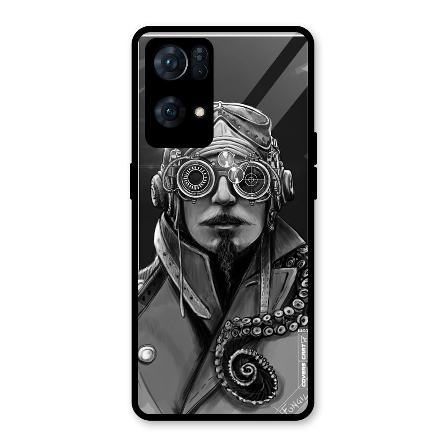 Ismaele Artwork Glass Back Case for Oppo Reno7 Pro 5G