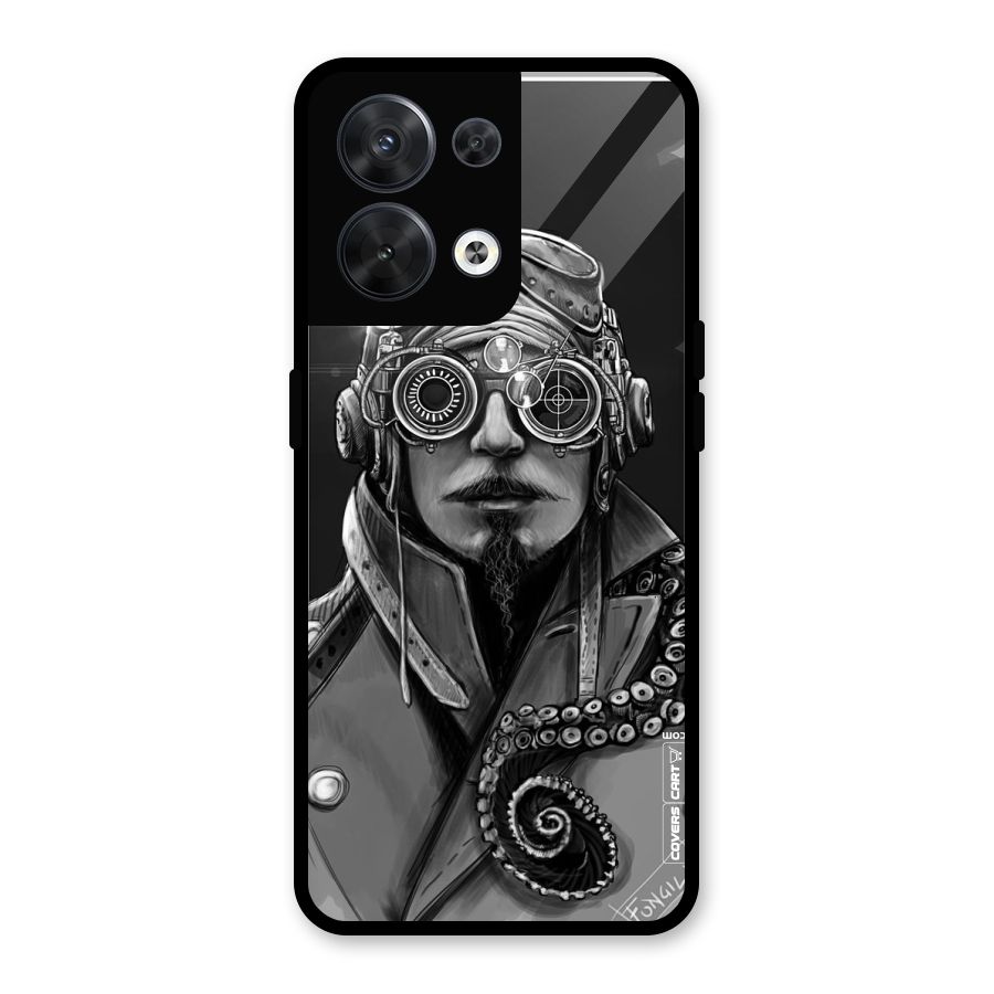 Ismaele Artwork Glass Back Case for Oppo Reno8 5G