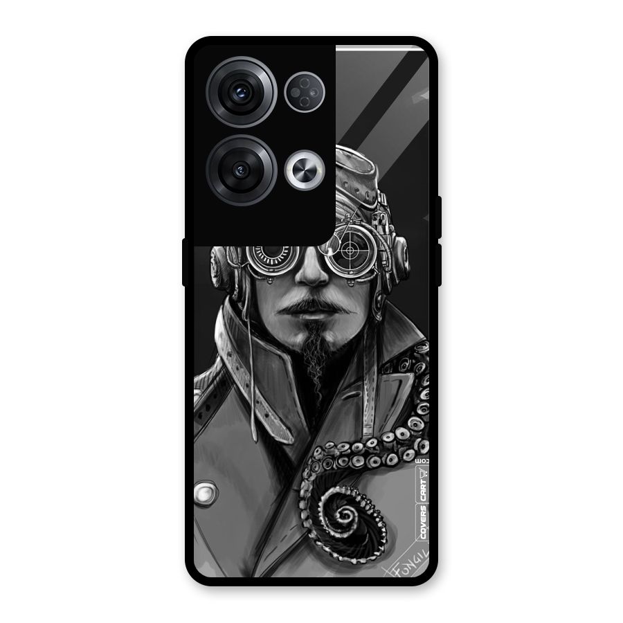 Ismaele Artwork Glass Back Case for Oppo Reno8 Pro 5G