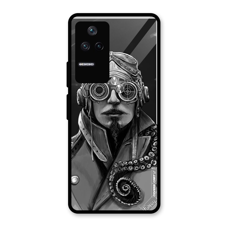 Ismaele Artwork Glass Back Case for Poco F4 5G