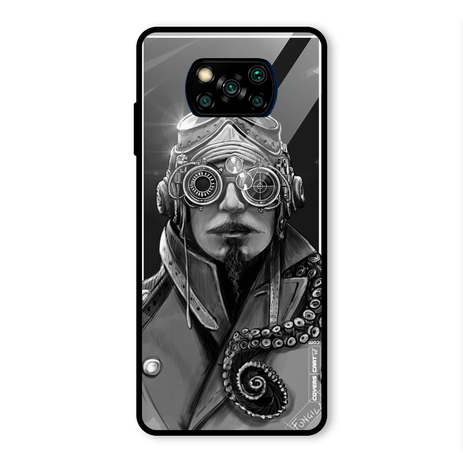 Ismaele Artwork Glass Back Case for Poco X3 Pro