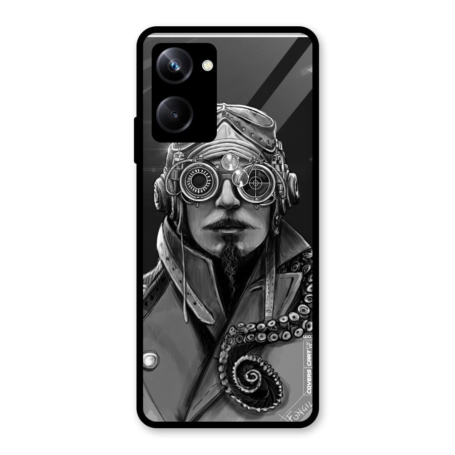 Ismaele Artwork Glass Back Case for Realme 10 Pro