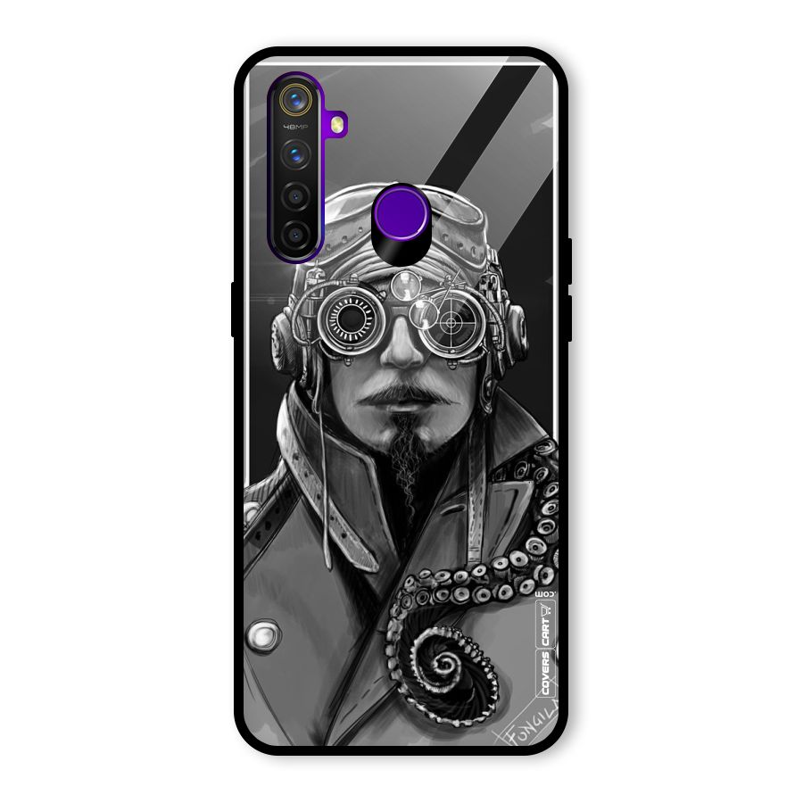 Ismaele Artwork Glass Back Case for Realme 5 Pro