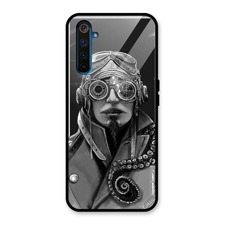 Ismaele Artwork Glass Back Case for Realme 6 Pro
