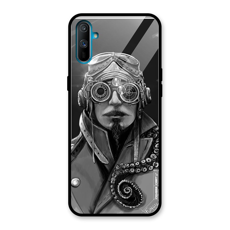 Ismaele Artwork Glass Back Case for Realme C3
