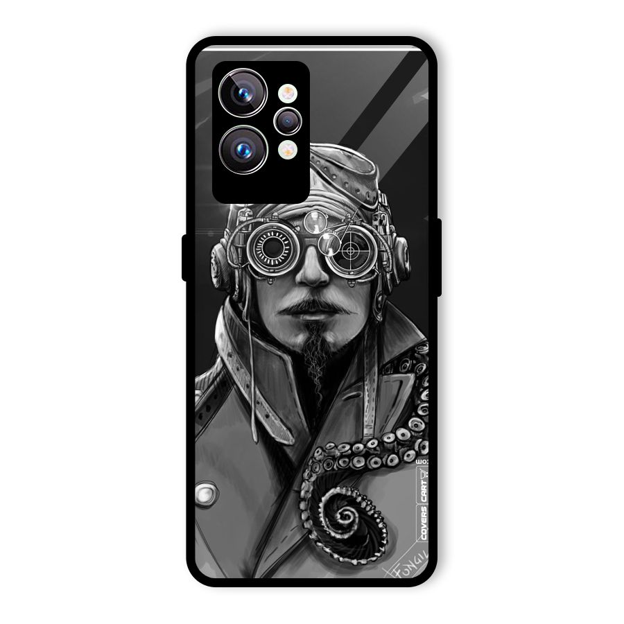 Ismaele Artwork Glass Back Case for Realme GT2 Pro