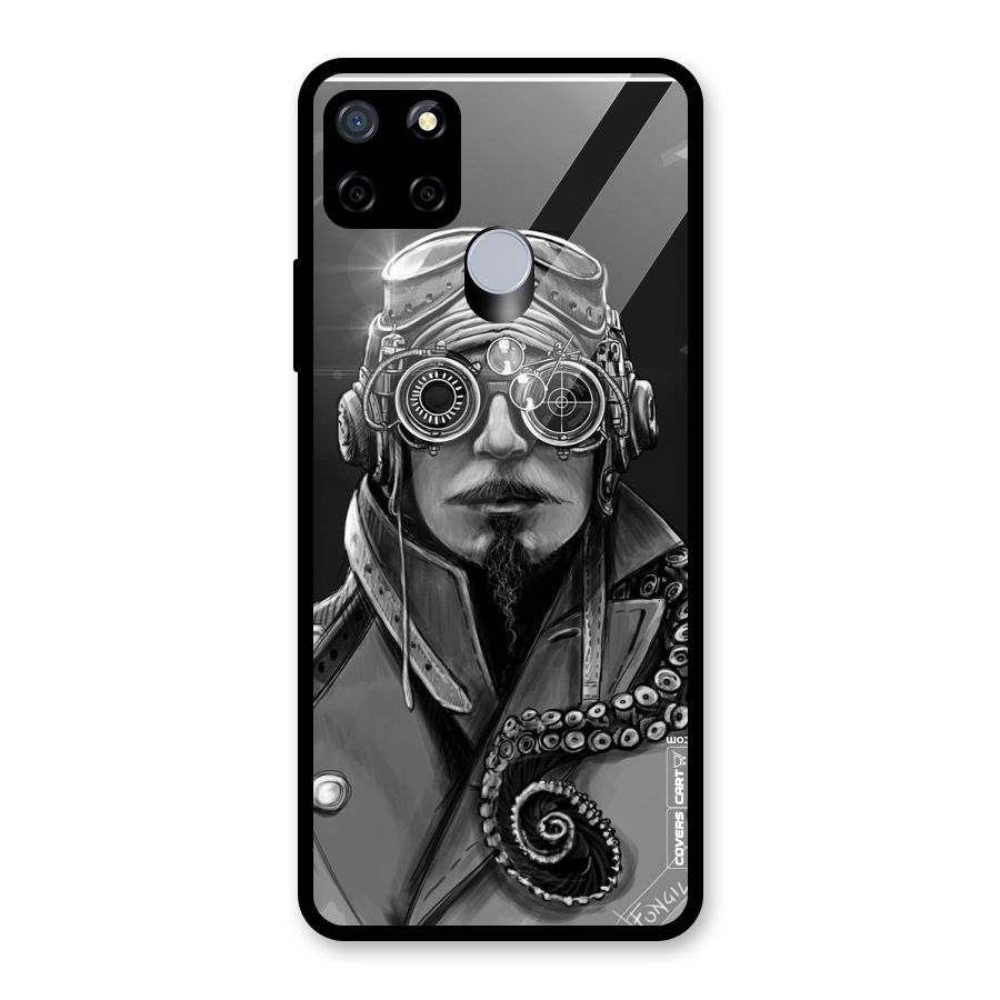 Ismaele Artwork Glass Back Case for Realme Narzo 20