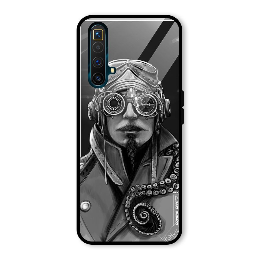 Ismaele Artwork Glass Back Case for Realme X3 SuperZoom