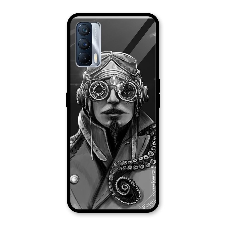 Ismaele Artwork Glass Back Case for Realme X7