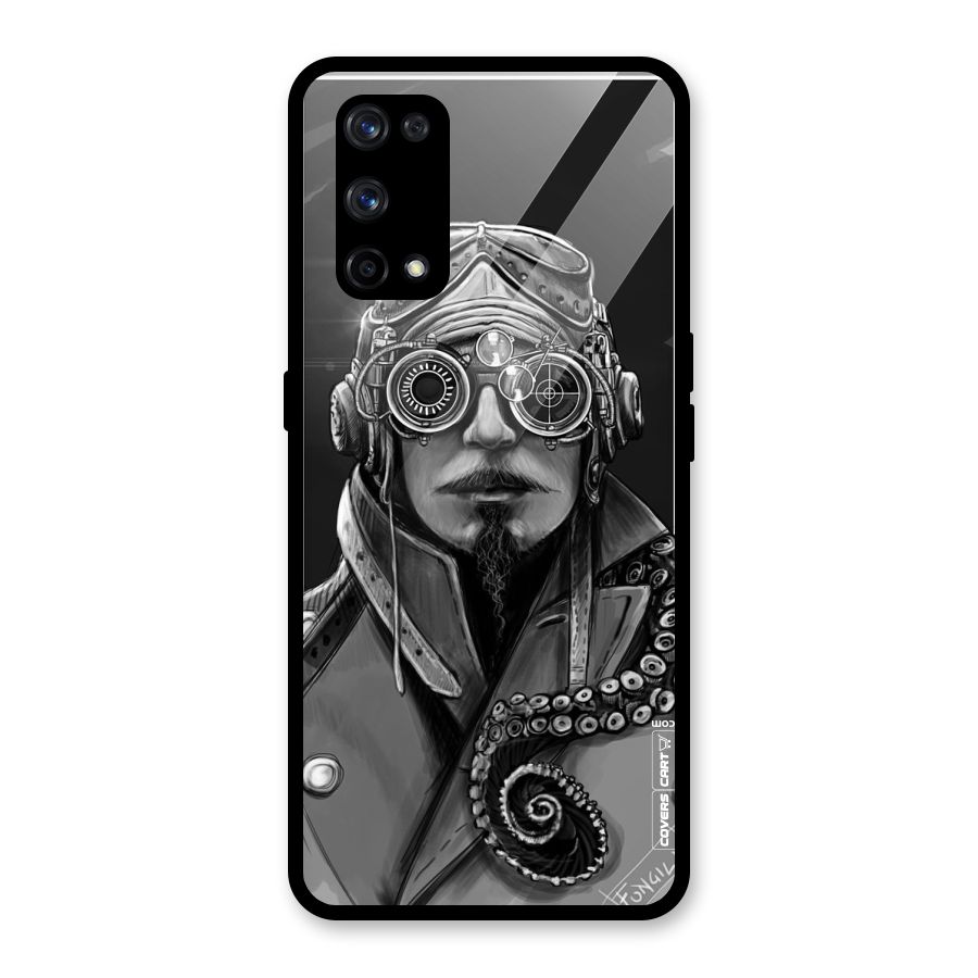 Ismaele Artwork Glass Back Case for Realme X7 Pro