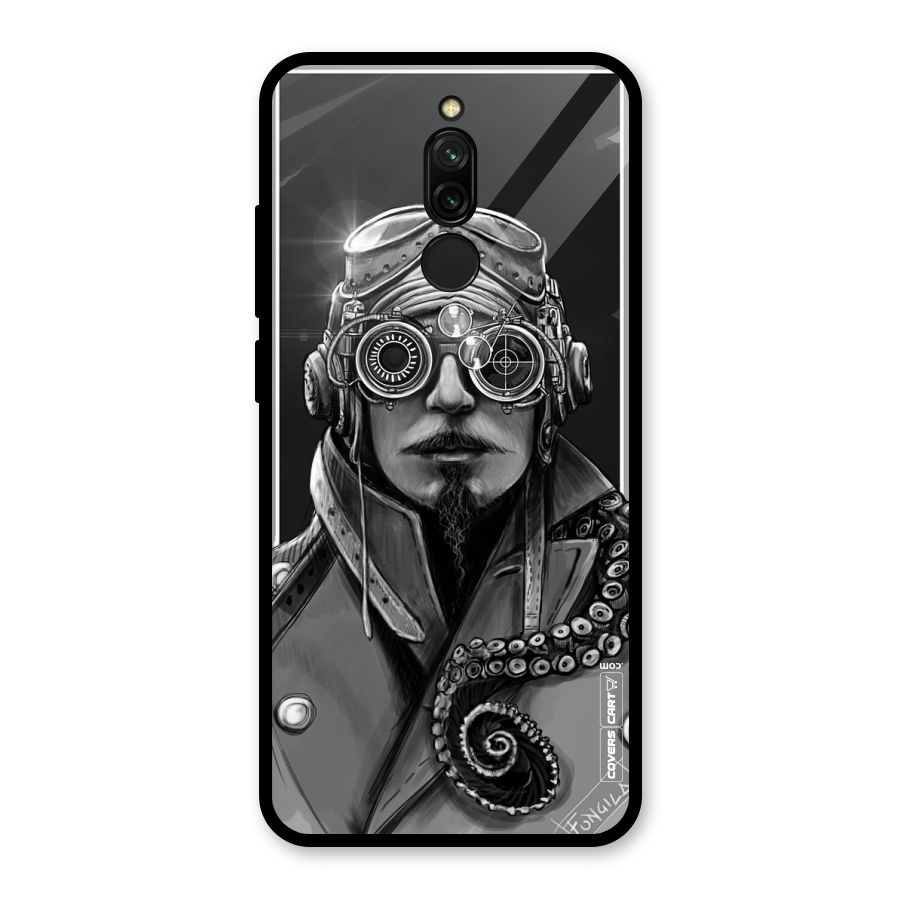Ismaele Artwork Glass Back Case for Redmi 8