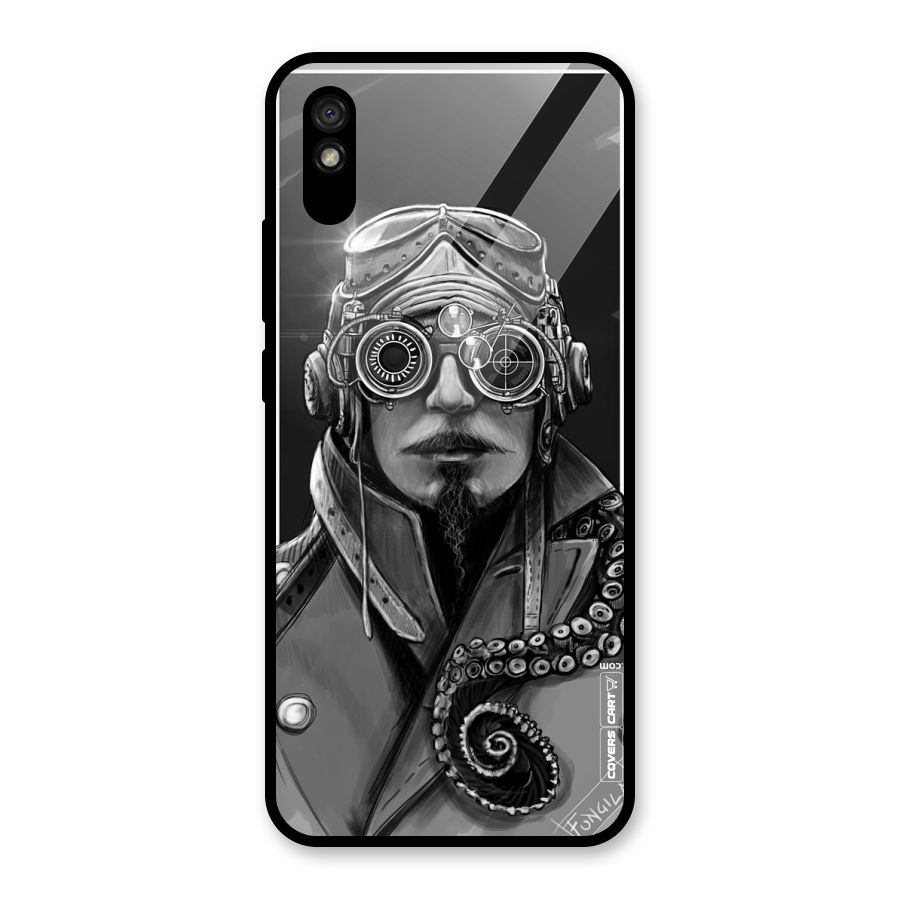 Ismaele Artwork Glass Back Case for Redmi 9A