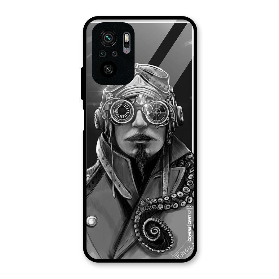 Ismaele Artwork Glass Back Case for Redmi Note 10S