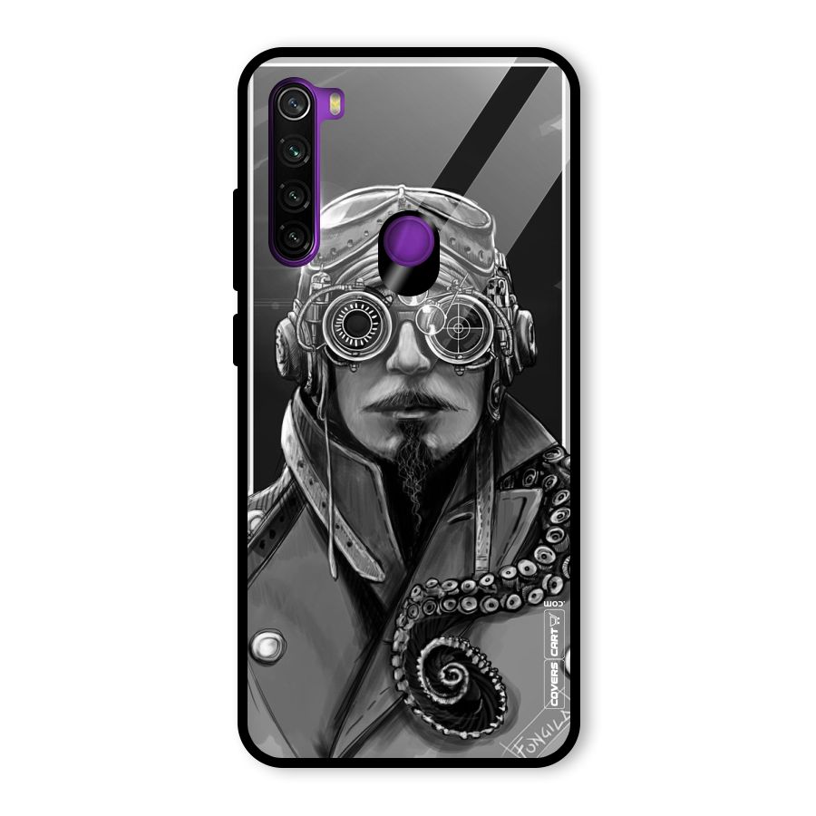 Ismaele Artwork Glass Back Case for Redmi Note 8