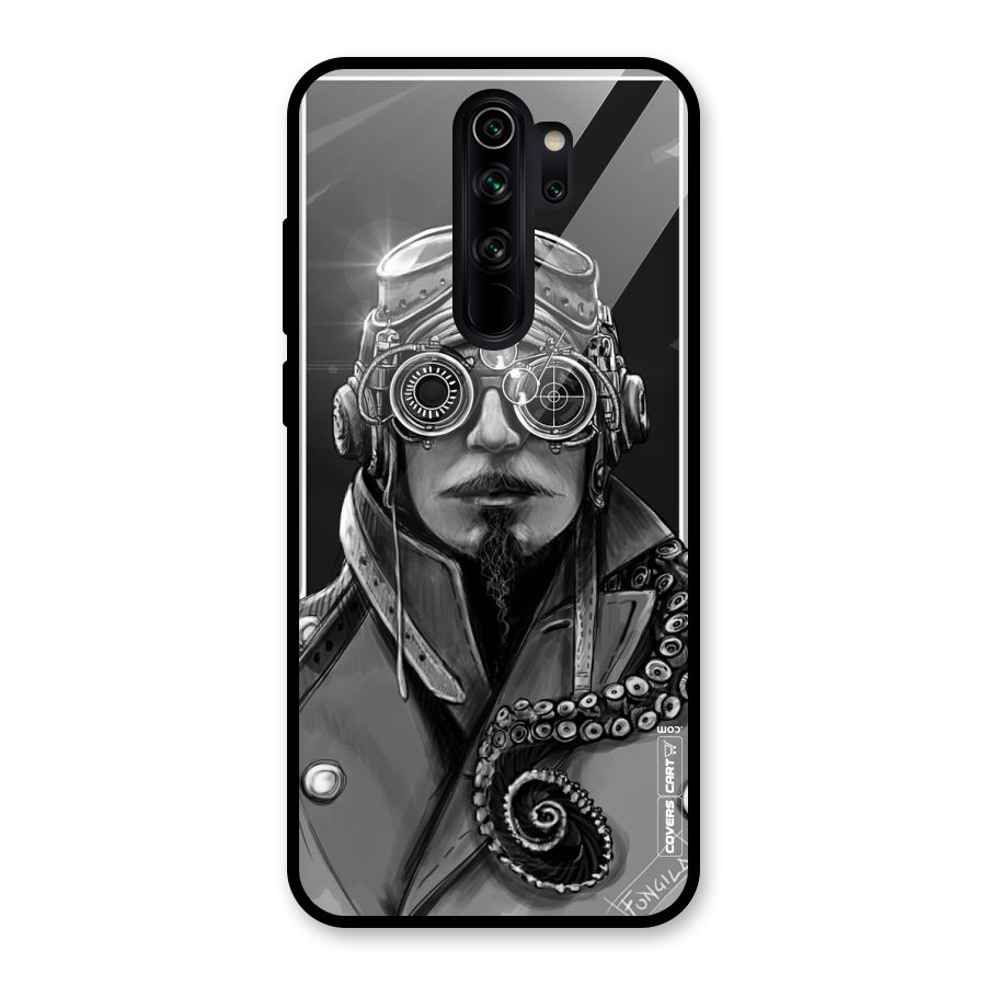 Ismaele Artwork Glass Back Case for Redmi Note 8 Pro