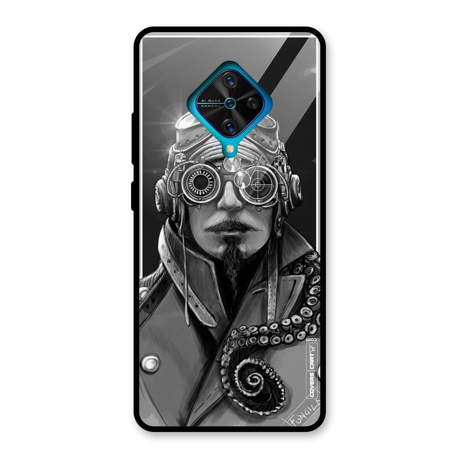 Ismaele Artwork Glass Back Case for Vivo S1 Pro