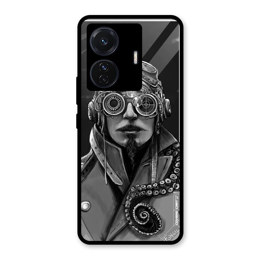Ismaele Artwork Glass Back Case for Vivo T1 Pro