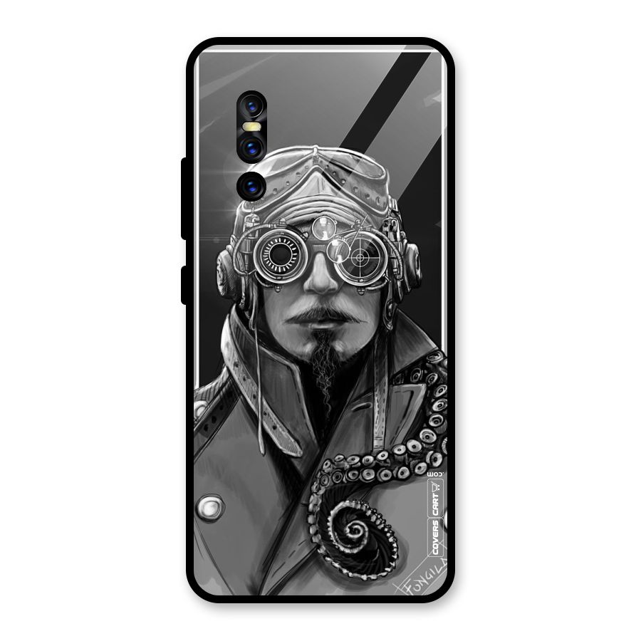 Ismaele Artwork Glass Back Case for Vivo V15 Pro