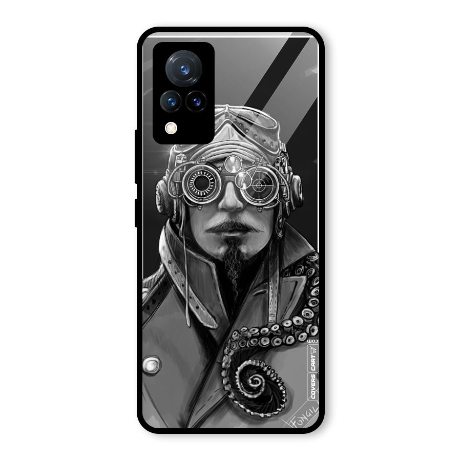 Ismaele Artwork Glass Back Case for Vivo V21 5G