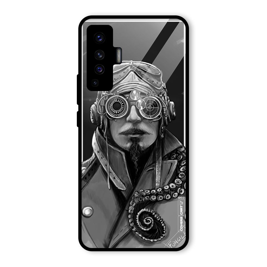 Ismaele Artwork Glass Back Case for Vivo X50