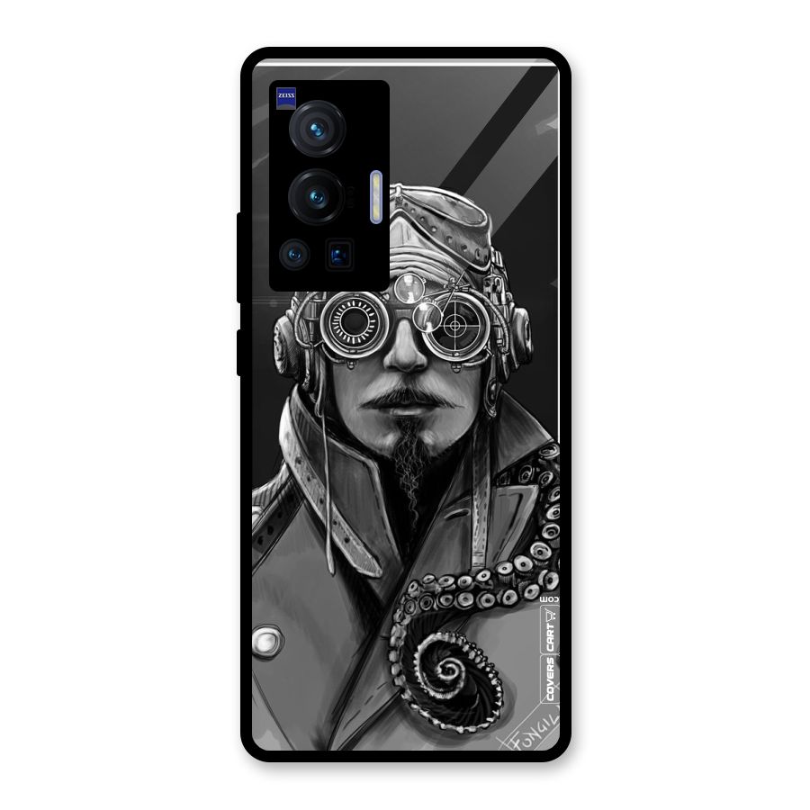 Ismaele Artwork Glass Back Case for Vivo X70 Pro
