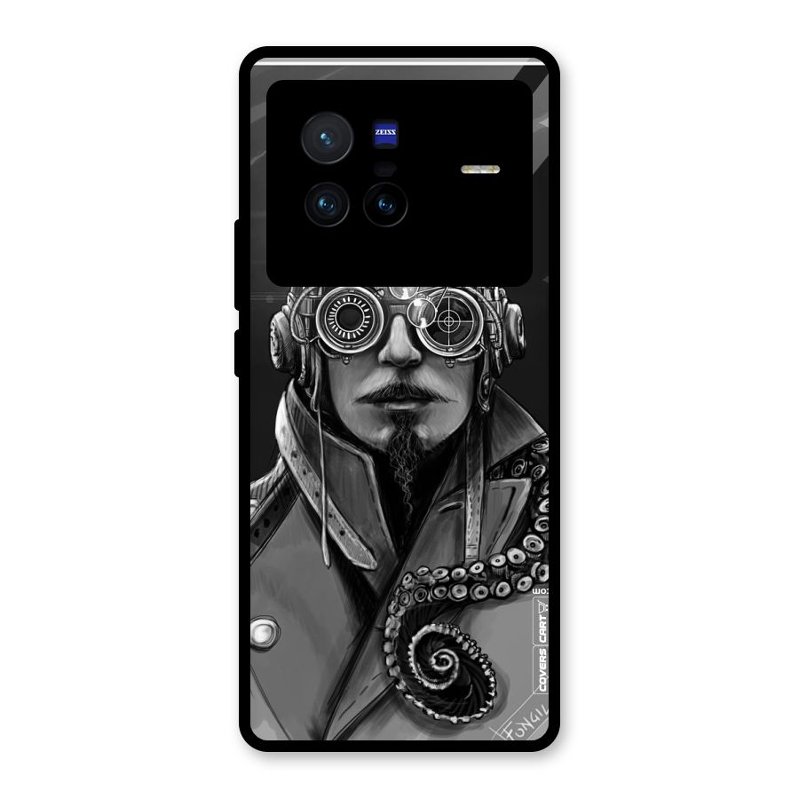 Ismaele Artwork Glass Back Case for Vivo X80