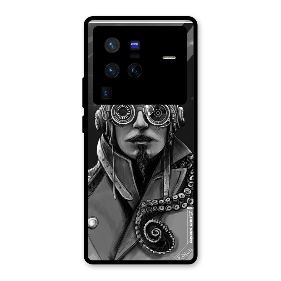 Ismaele Artwork Glass Back Case for Vivo X80 Pro
