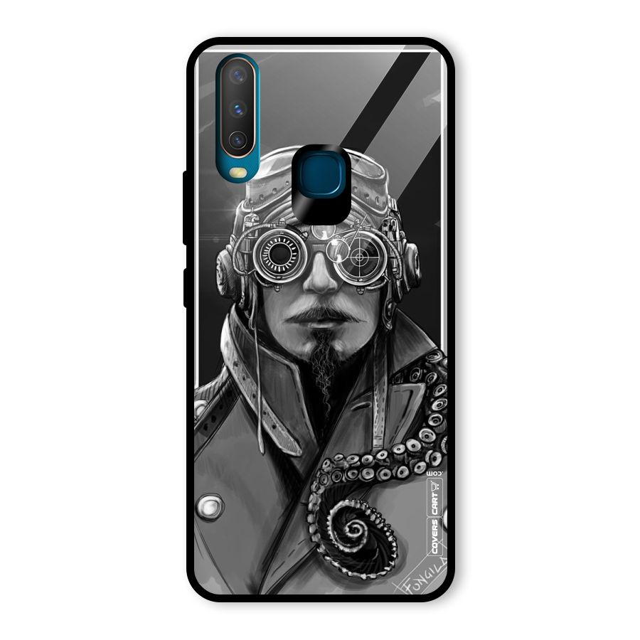 Ismaele Artwork Glass Back Case for Vivo Y15