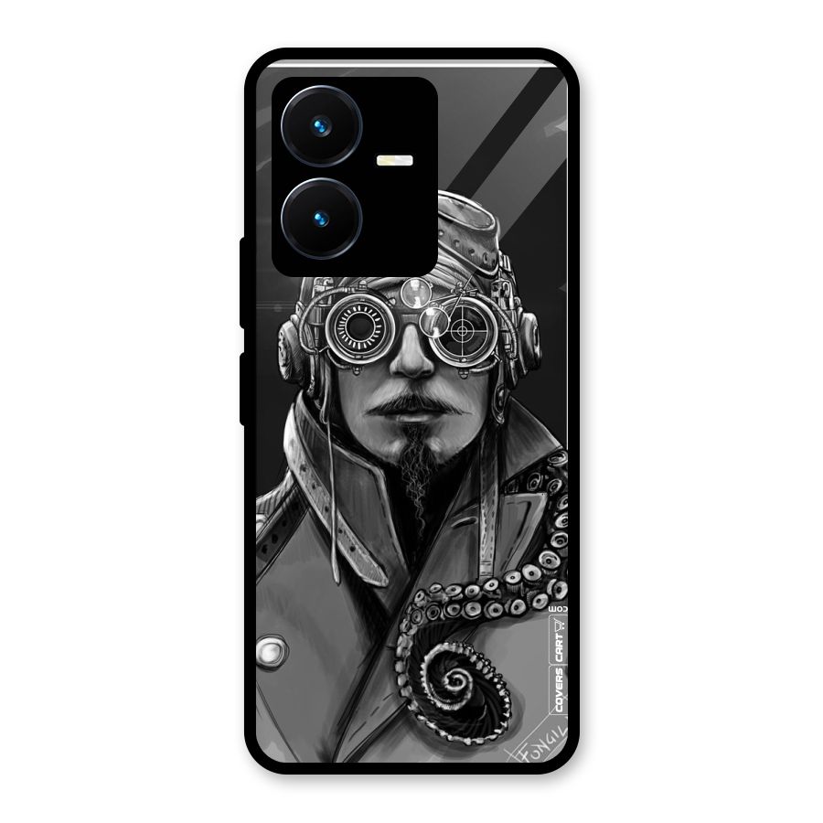 Ismaele Artwork Glass Back Case for Vivo Y22