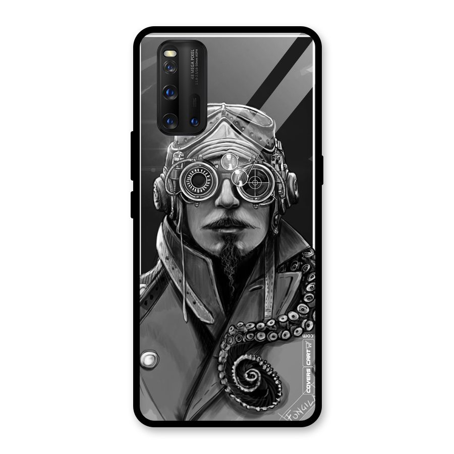 Ismaele Artwork Glass Back Case for Vivo iQOO 3