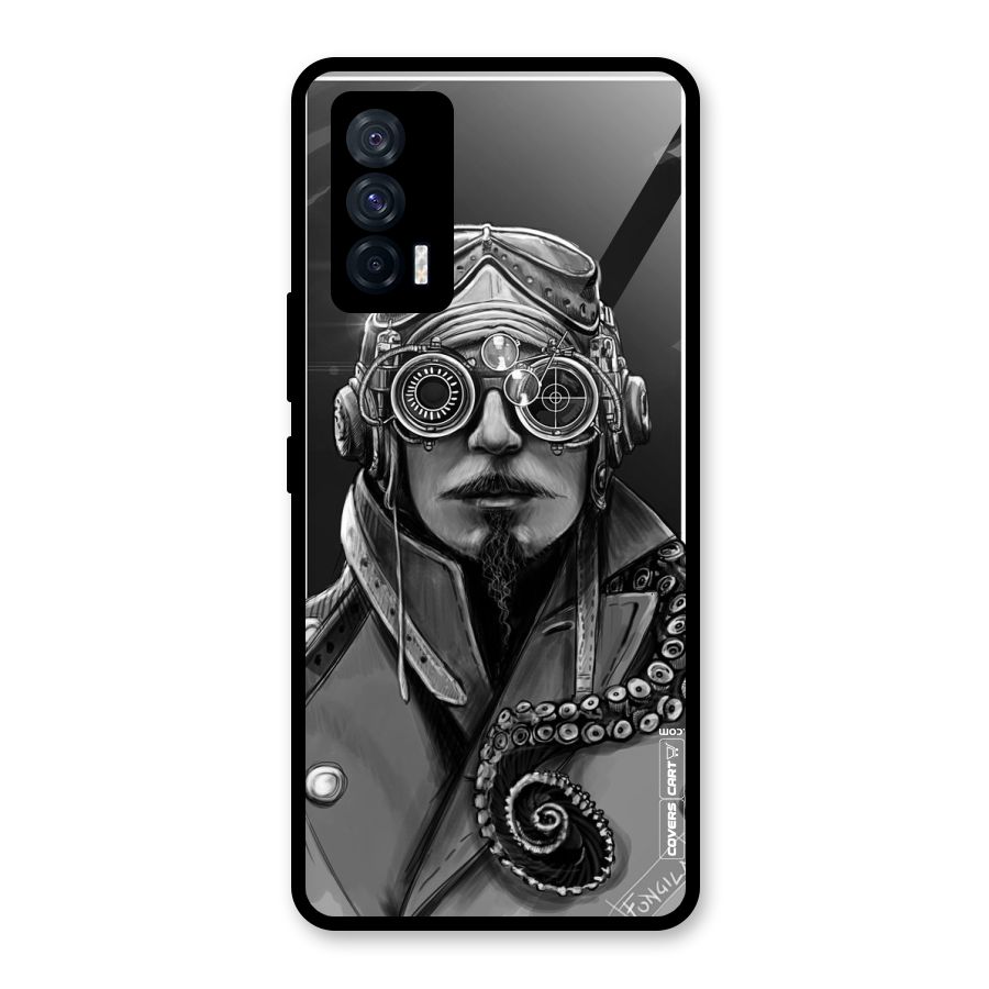 Ismaele Artwork Glass Back Case for Vivo iQOO 7 5G