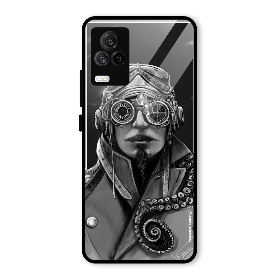 Ismaele Artwork Glass Back Case for Vivo iQOO 7 Legend 5G