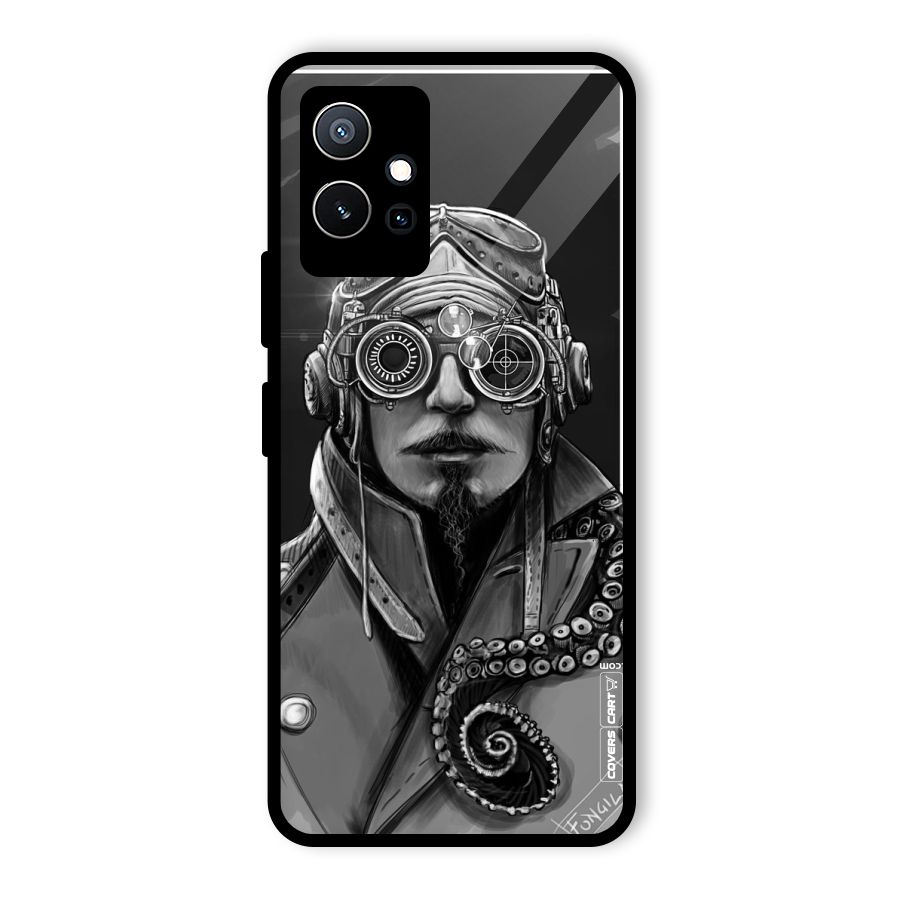 Ismaele Artwork Glass Back Case for Vivo iQOO Z6