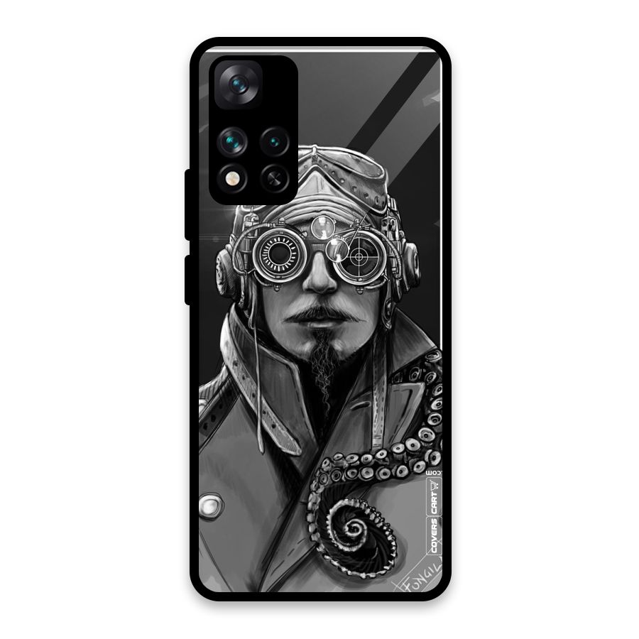 Ismaele Artwork Glass Back Case for Xiaomi 11i HyperCharge 5G