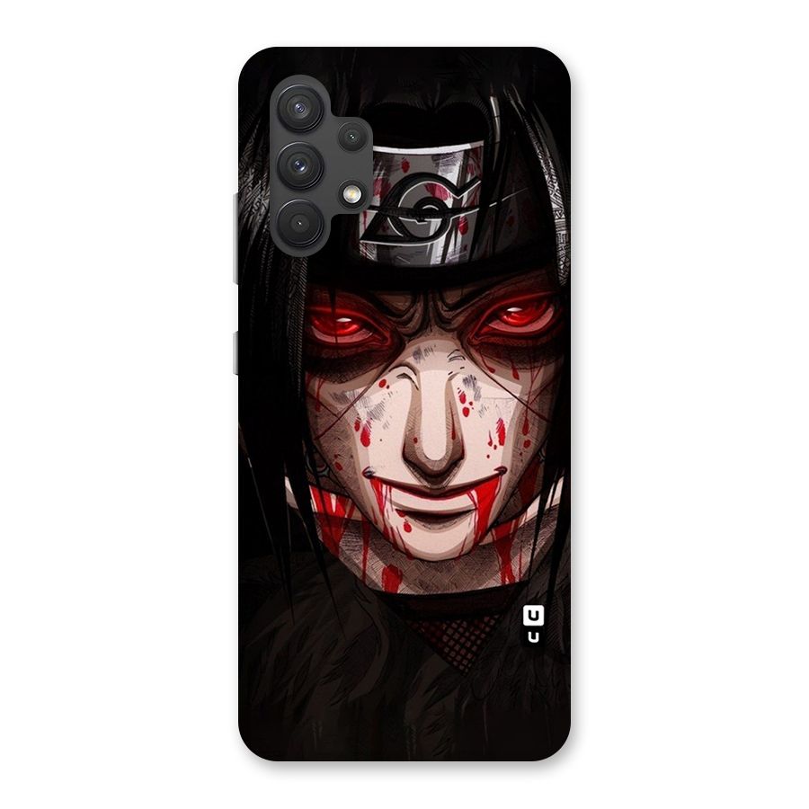 Itachi Uchiha Red Eyes Back Case for Galaxy A32