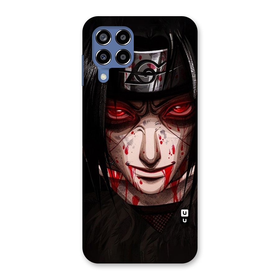 Itachi Uchiha Red Eyes Back Case for Galaxy M53 5G