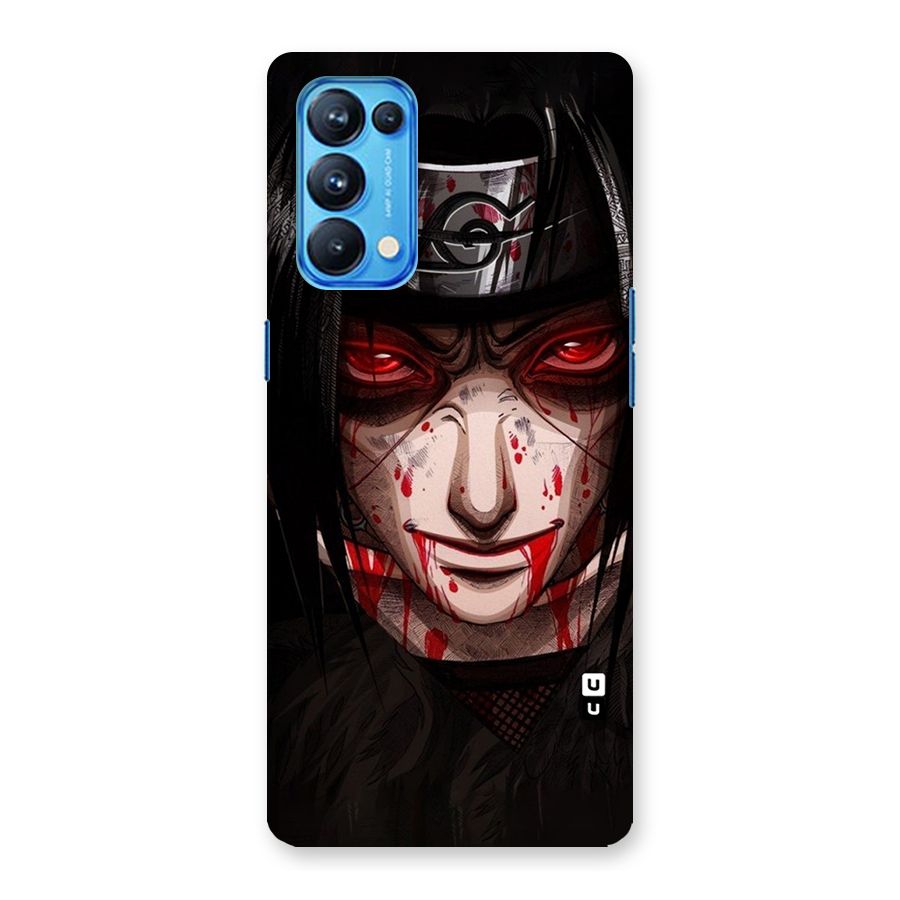 Itachi Uchiha Red Eyes Back Case for Oppo Reno5 Pro 5G