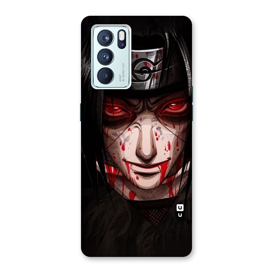 Itachi Uchiha Red Eyes Back Case for Oppo Reno6 Pro 5G