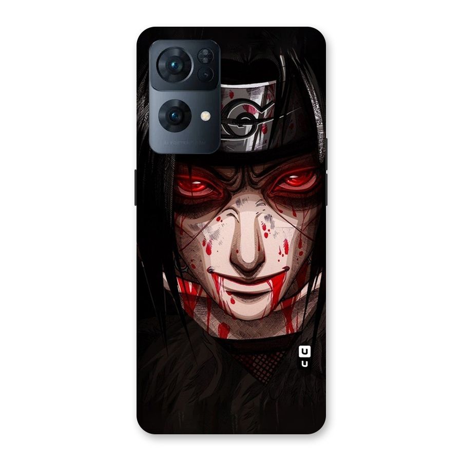 Itachi Uchiha Red Eyes Back Case for Oppo Reno7 Pro 5G