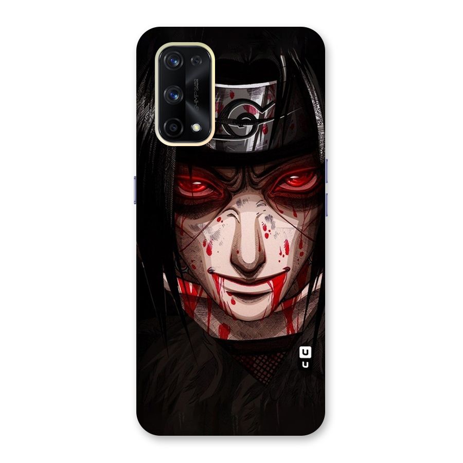 Itachi Uchiha Red Eyes Glass Back Case for Realme X7 Pro