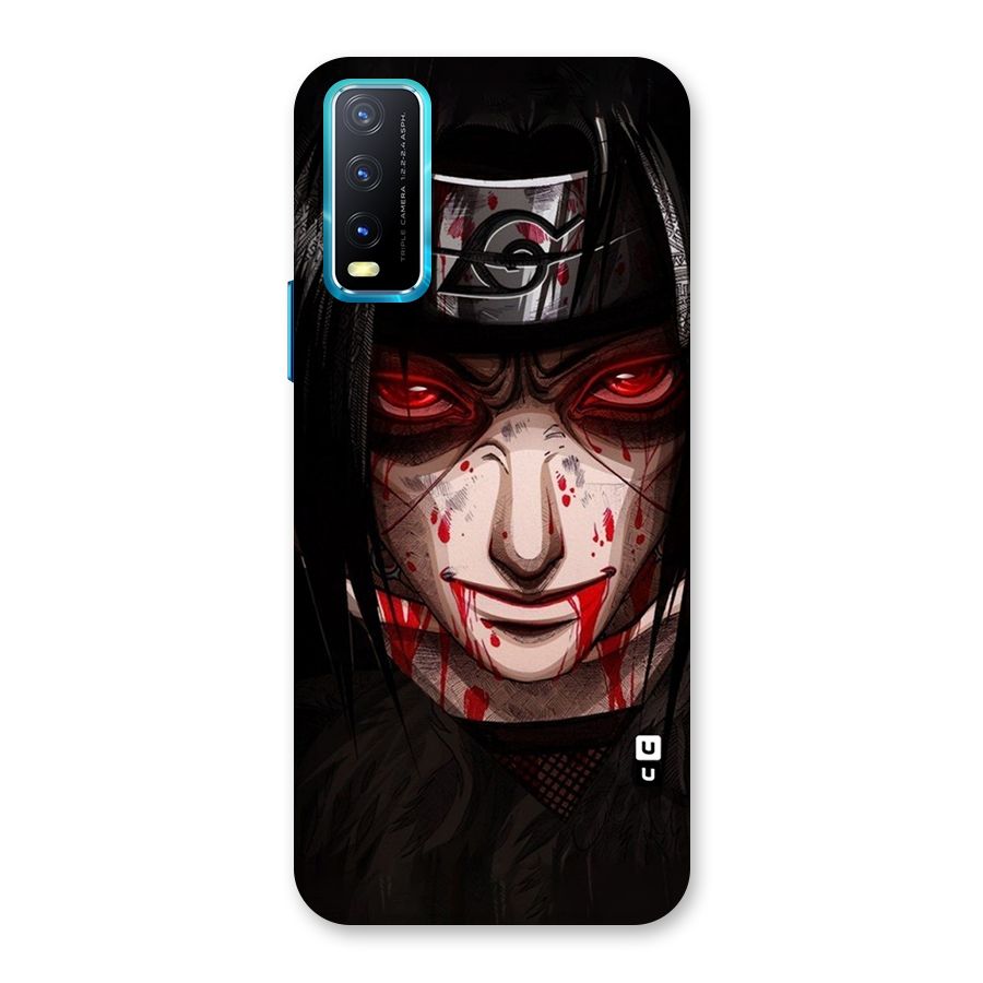 Itachi Uchiha Red Eyes Back Case for Vivo Y20A