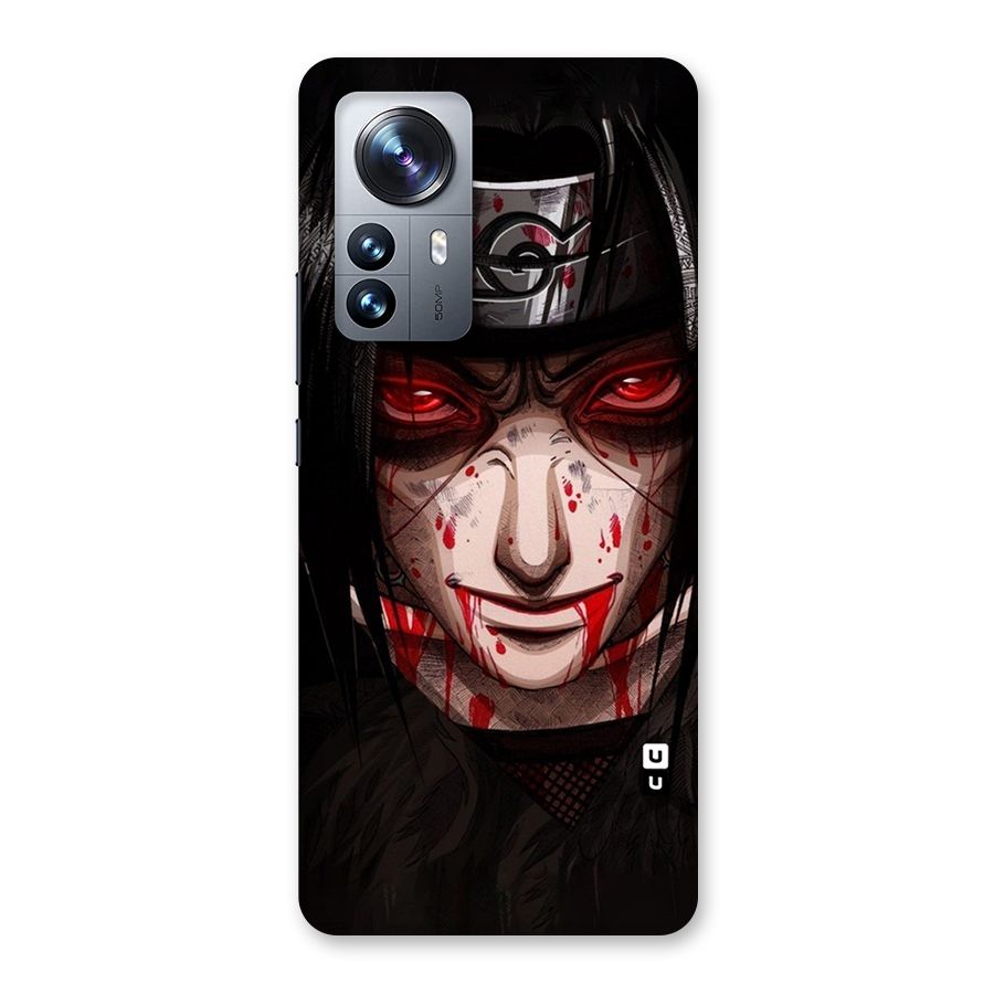 Itachi Uchiha Red Eyes Back Case for Xiaomi 12 Pro