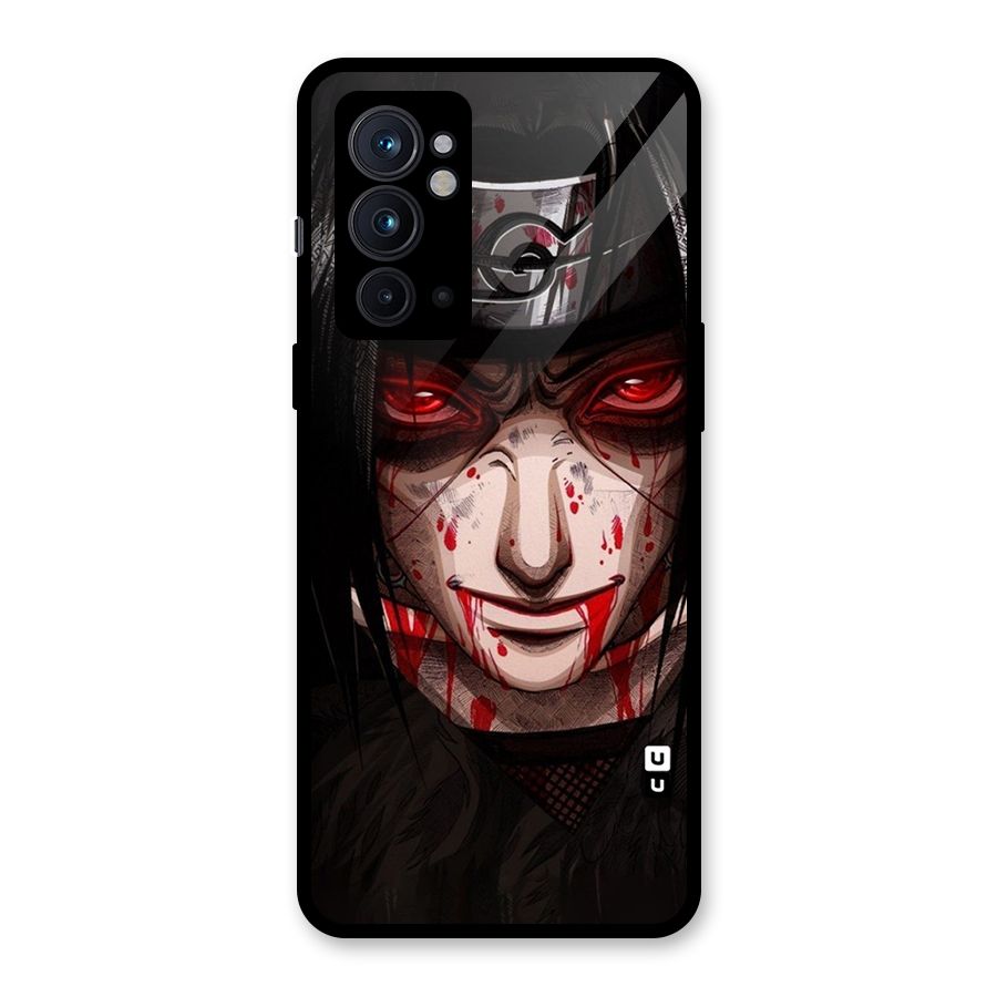 Itachi Uchiha Red Eyes Glass Back Case for OnePlus 9RT 5G
