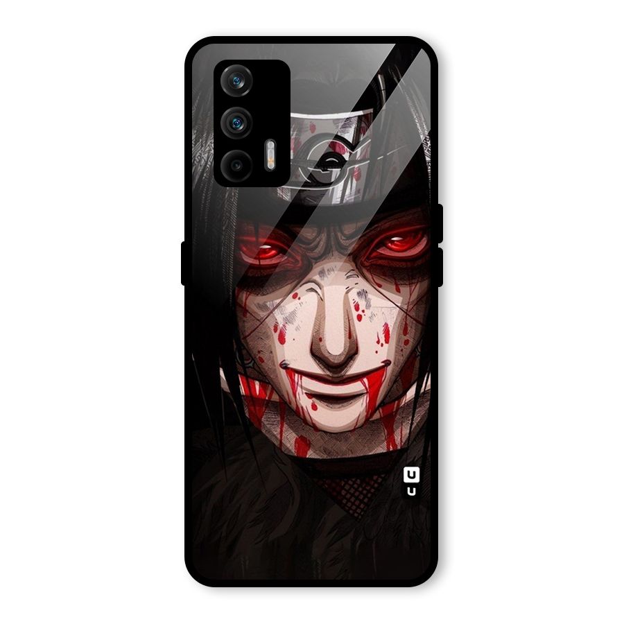 Itachi Uchiha Red Eyes Glass Back Case for Realme GT 5G