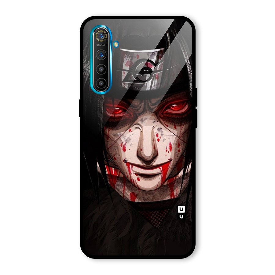 Itachi Uchiha Red Eyes Glass Back Case for Realme X2